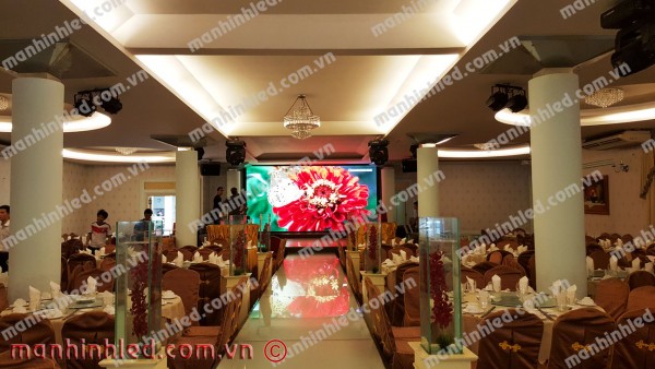 Màn hình Led P5 Nhà hàng Tiệc cưới Đông Phương 2 - Hoàng Việt, TPHCM